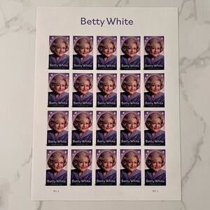 Betty White Commemorative Stamps